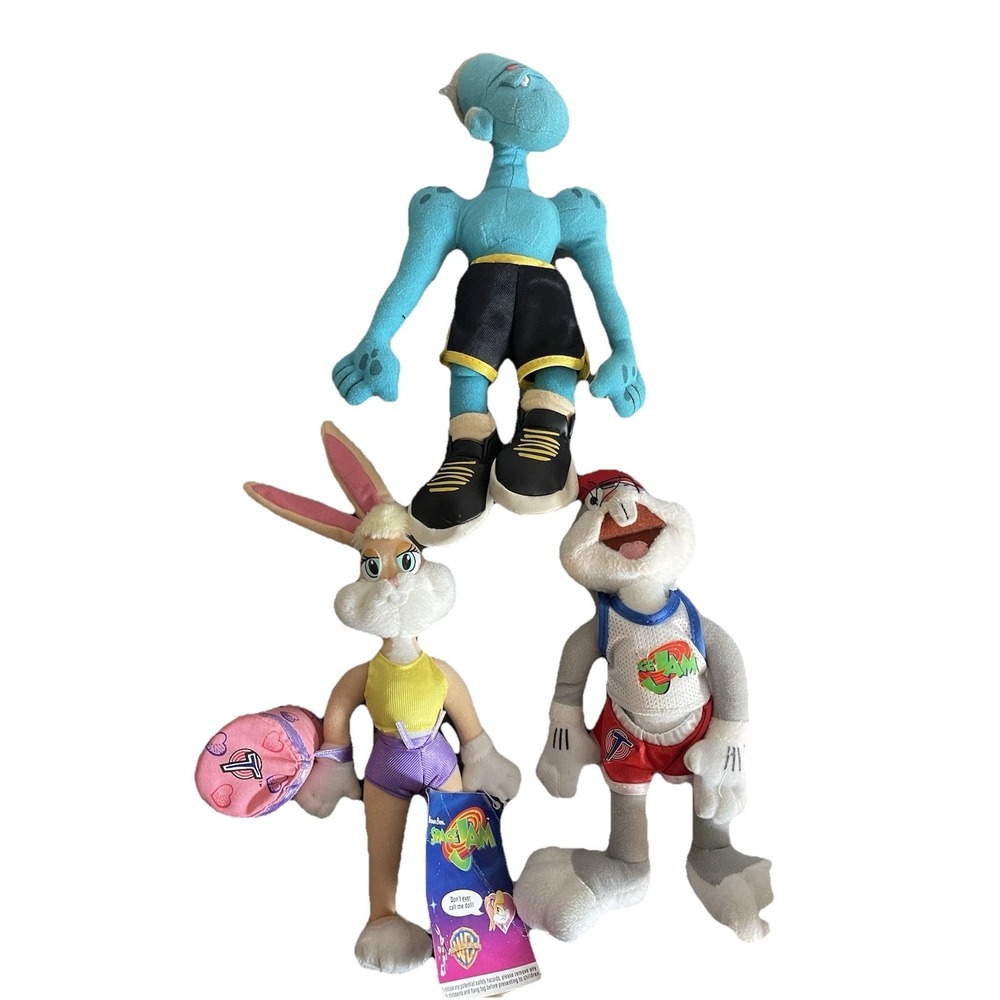 Vintage McDonald's Space Jam Plush Lot